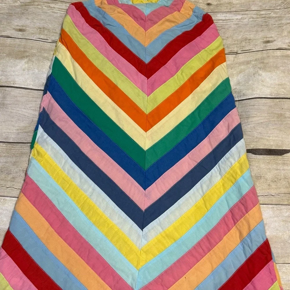 GAP Colorful Chevron Girls A line dress - size 7/8